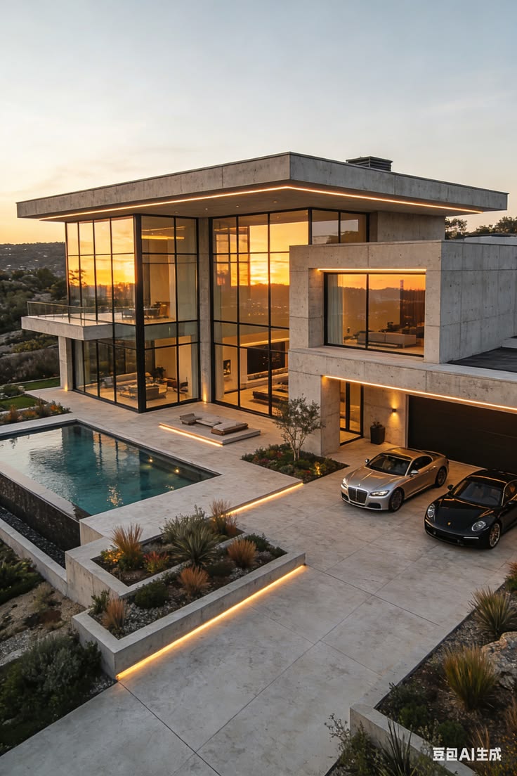 Luxury home construction